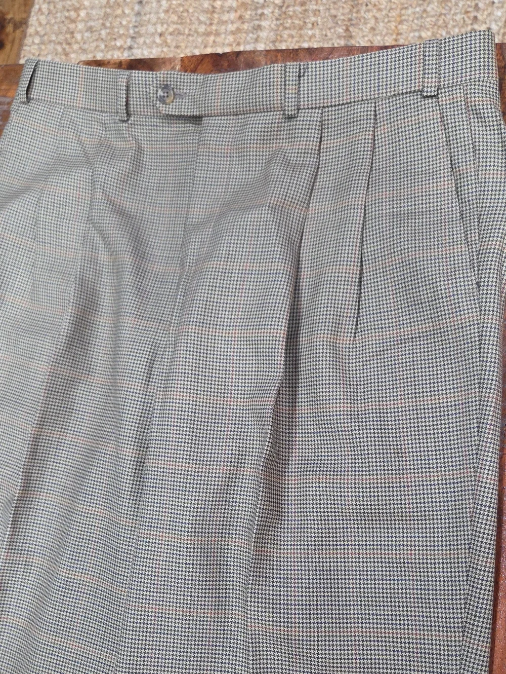 Polo University By Ralph Lauren Wool Tweed Dress Pants